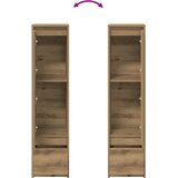  Visoka ploča Artisan hrast 29,5x34x119,5 cm izrađeno drvo | shoptok.hr