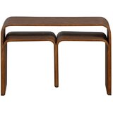WOOOD Stranska mizica v orehovem dekorju 32x40 cm Frey – | Shoptok.si