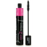 Rimmel London day 2 Night maskara za volumen i produljenje trepavica 9,5 ml nijansa 001 Black | shoptok.hr