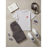 Sinsay Pamučna majica s printom košarkaške lopte | shoptok.hr