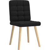  Blagovaonske stolice od tkanine 2 kom crne | shoptok.hr