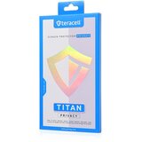  Zastitno staklo Tempered Glass Privacy Teracell Titan 2.5D za iPhone 17 Air 6.6 crni | Eponuda.com