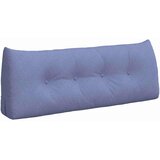 vidaXL Poglavni vzglavnik Jeans modra 120 x 24 x 50 cm blago, (5000278262) | Shoptok.si