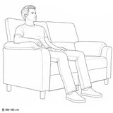 SOFA Žuta 174 x 85 x 93 cm Bar&amp;scaron;un Slike
