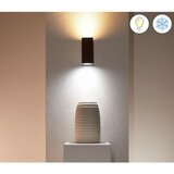 Wiz LED RGBW prigušiva zidna svetiljka UP&DOWN 2xGU10/4,7W/230V crna Wi-Fi | Eponuda.com