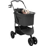 Sklopiva kolica za kućne ljubimce Crna 78 x 54 x 101 cm | shoptok.hr