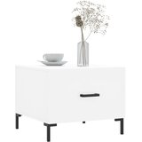  Stolić za kavu bijeli 50 x 50 x 40 cm od konstruiranog drva | shoptok.hr