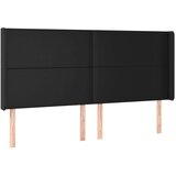  Box spring s madracem LED crni 160x200cm od umjetne kože | shoptok.hr