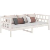  Dnevna postelja bela trdna borovina 90x190 cm, (20647146) | Shoptok.si