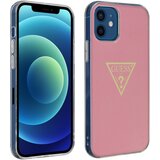 Guess Maska Faceplate Frost iPhone 12 Mini pink. Cene
