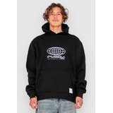 Rusty Internazionale Pulover s kapuco iz flisa black Cene