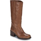 Coach TALL LEATHER BOOT Smeđa Cijene