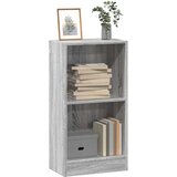 vidaXL Knjižna omara siva sonoma 40x24x76 cm inženirski les | Shoptok.si
