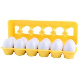  Edukativni sorter jaja, sparivanje oblika, šareno voće, 12 kom. | shoptok.hr