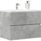 vidaXL Kupaonski ormarić boja betona 60x38,5x45 cm konstruirano drvo Cijene