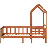  Set Dnevnog Kreveta 2 kom. Vosak smeđa Čvrsto borovo drvo 90 x 190 cm | Shoptok.si