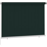  Vanjska roleta za zamračivanje 200 x 140 cm tamnozelena HDPE | shoptok.hr