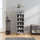 Shumee Omarica za čevlje betonsko siva 30x35x105 cm inženirski les, (20796005) | Shoptok.si
