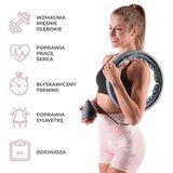  Hhw06 crni hula hoop s utegom + brojač hms | shoptok.hr