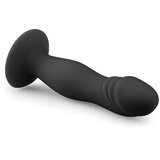 EasyToys Silicone Pleaser Black Silicone Anal Dildo with Suction Cup | shoptok.hr