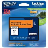Brother Fluorescentna laminirana traka 24 mm, Črna na oranžni Cijene