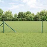  varjena žičnata ograja z 13 iglami Zelena 0.4x100 m Jeklo | Shoptok.si