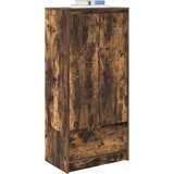 Ormarić s ladicom dimljeni hrast 55,5x34x119,5 cm | shoptok.hr