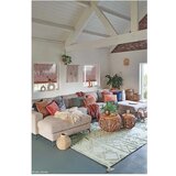 Lorena Canals Tribu bombažna preproga, olivna - 170x240cm | Shoptok.si