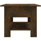  Stolić za kavu boja dimljenog hrasta 102 x 55 x 42 cm iverica | shoptok.hr