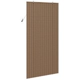 Rolo zavjesa sa zavjesama Smeđa 120 x 220 cm bambus Slike