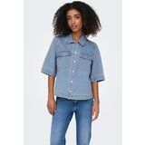 Only Bluza 'ONLBelle' svetlo modra | Shoptok.si