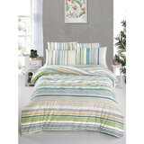  sanvi whitegreengreyyellow ranforce single quilt cover set (fr) | ePonuda.com