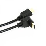 Omega kotni HDMI kabel 3M, 10,2Gbit, pozlačeni kontakti | Shoptok.si