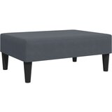  The Living Store Stolček za noge temno siv 77x55x31 cm žamet - Stolček Za Noge, (21450888) | Shoptok.si
