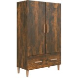  Komoda boja dimljenog hrasta 70 x 31 x 115 cm konstruirano drvo | shoptok.hr