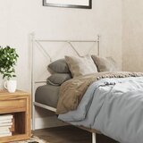  The Living Store Kovinsko vzglavje belo 80 cm - Vzglavje, (21441238) Cene