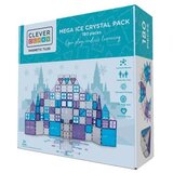 CleverClilxx Magnetni konstruktor Kristalni dvorac - 180 delova Cene