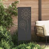  Privatnost u vrtu Crna 50 x 140 cm Hladno valjana čelična | shoptok.hr