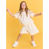 Sinsay Šorc od frotira s ukrasnim volanima | shoptok.hr