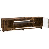  LED TV kabinet Dimljeni hrast Konstruirano drvo | shoptok.hr