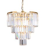  Brilagi - LED kristalni luster na lancu MOZART 5xE14/40W/230V zlatni | Eponuda.com