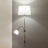  Brilagi - Stojeća lampa CERIA 1xE27/100W/230V + 1xE14/25W matni hrom/bela | Eponuda.com