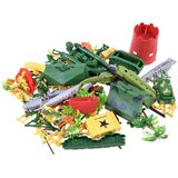  Set plastičnih vojnika s vozilima i priborom, 74 vojnika | shoptok.hr