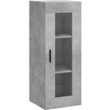 Maison Chic Stenska omarica - Zidna omarica betonsko siva 34,5x34x90 cm iu158, (22062457) Cene