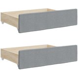  Dnevni krevet na razvlačenje svjetlosivi 100x200 cm od tkanine | shoptok.hr