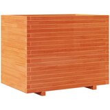  Vrtna sadilica voštano smeđe boje 90 x 60 x 72 cm od borovine | shoptok.hr
