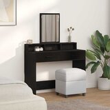  Toaletni stol Crni hrast 100 x 41 x 140 cm Konstruirano drvo | Eponuda.ba