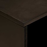  Noćni ormarić Crna i zlatna 50 x 33 x 62 cm Konstruirano drvo | Eponuda.ba