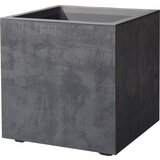DEROMA Cvetlični lonec "Quadro Millennium" 39 cm z rezervoarjem za vodo - antracit - 49 cm Cene