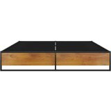  Za krevet crni metalni 180 x 200 cm | shoptok.hr